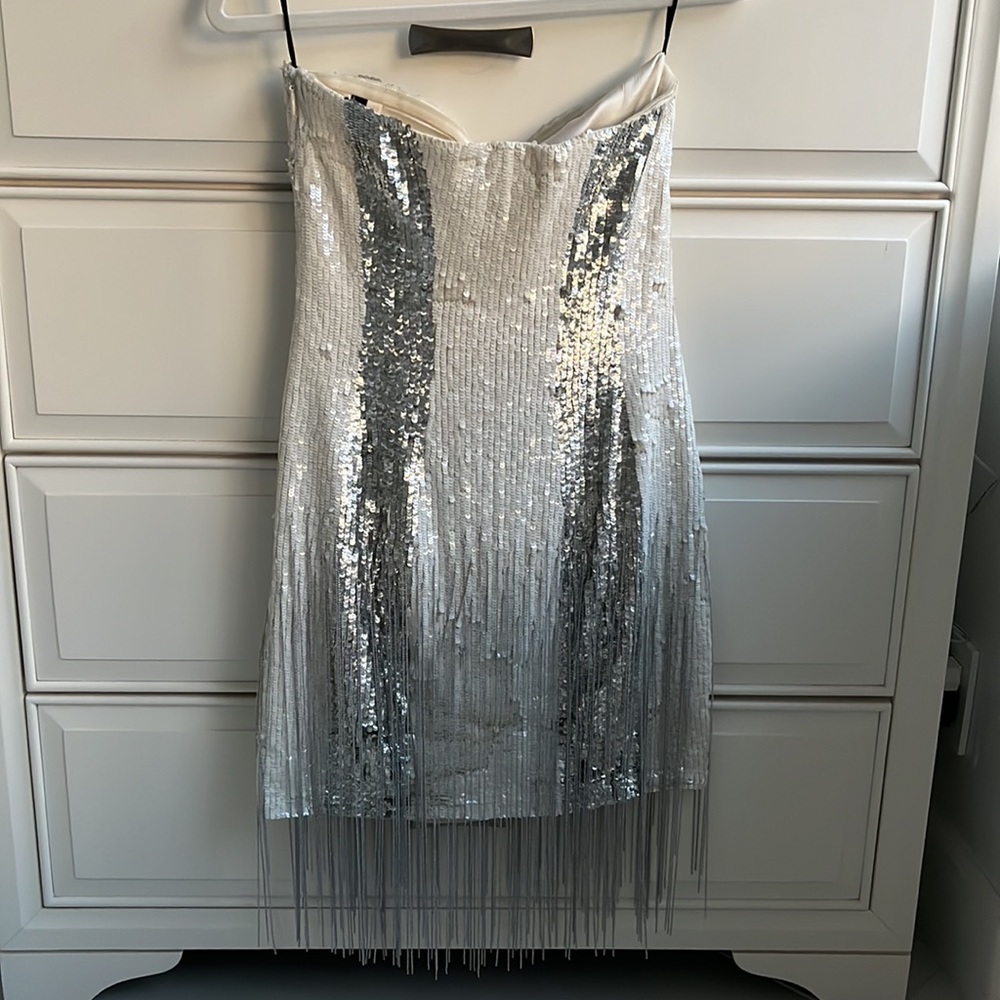 Bebe Addiction Collection Sequined Dress - Picture 2 of 4